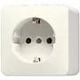 JUNG 620 A – typ F – slonovina – 250 V – 16 A – 61 mm – 61 mm