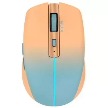 Cian Technology GmbH INCA myš IWM-511RT Bluetooth+bezdrôtová RGB základná farba oranžová