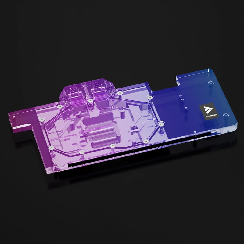 Barrow LRC2.0 full-cover GPU vodný chladič pre ASUS TUF 3070 Aurora RGB (BS-AST3070-PA2)