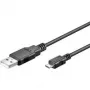 USB kábel Goobay 95736 0,15 m USB A na Micro-USB B čierny