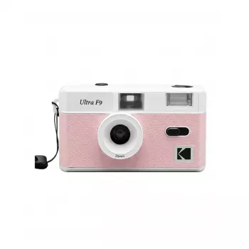 Fotoaparát na okamžité fotografie Kodak 35mm Ultra F9 Baby pink – 35mm film, pevná clona F9