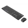 Logitech MK295 Silent – súprava klávesnice a myši – bezdrôtová – 2,4 GHz – Graphite – maďarské rozloženie