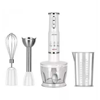 Tyčový mixér MPM MBL 43 biely 600W s príslušenstvom