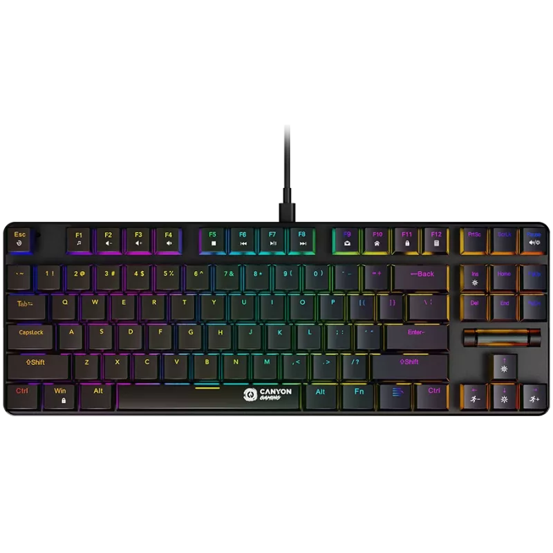 CANYON klávesnica Cometstrike TKL GK-50 EN káblová