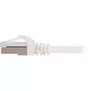 Sharkoon RJ-45 Cat6 S/FTP prepojovací kábel, 5 m, biely