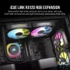 Corsair iCUE LINK RX120 RGB ventilátor 12 cm čierny 400-2100 ot/min