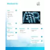 Apple MacBook Air 13 palcov: čip M4 s 10-jadrovou CPU a 8-jadrovou GPU, 16 GB, 256 GB SSD – nebeská modrá