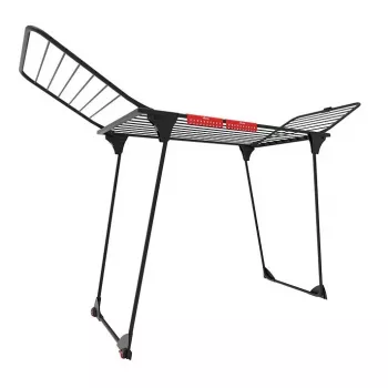 Sušiak na bielizeň VILEDA King Ultimate 174096 — skladací oceľový stojan, 20 m plocha na sušenie, kolieska, výška 112 cm