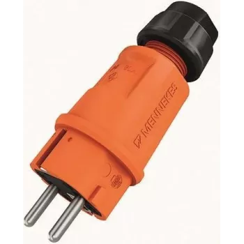 Mennekes konektor samec SCHUKO oranžová15204216A 2p+PE IP54 (152042)