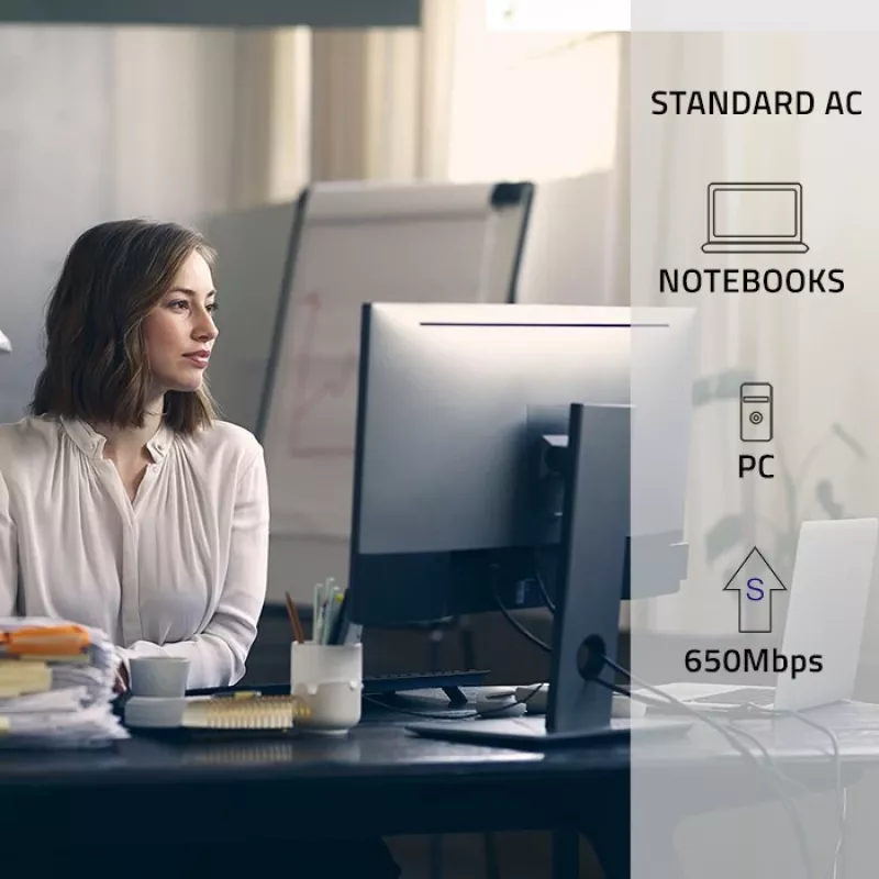Ultra rýchly bezdrôtový mini USB WLAN adaptér