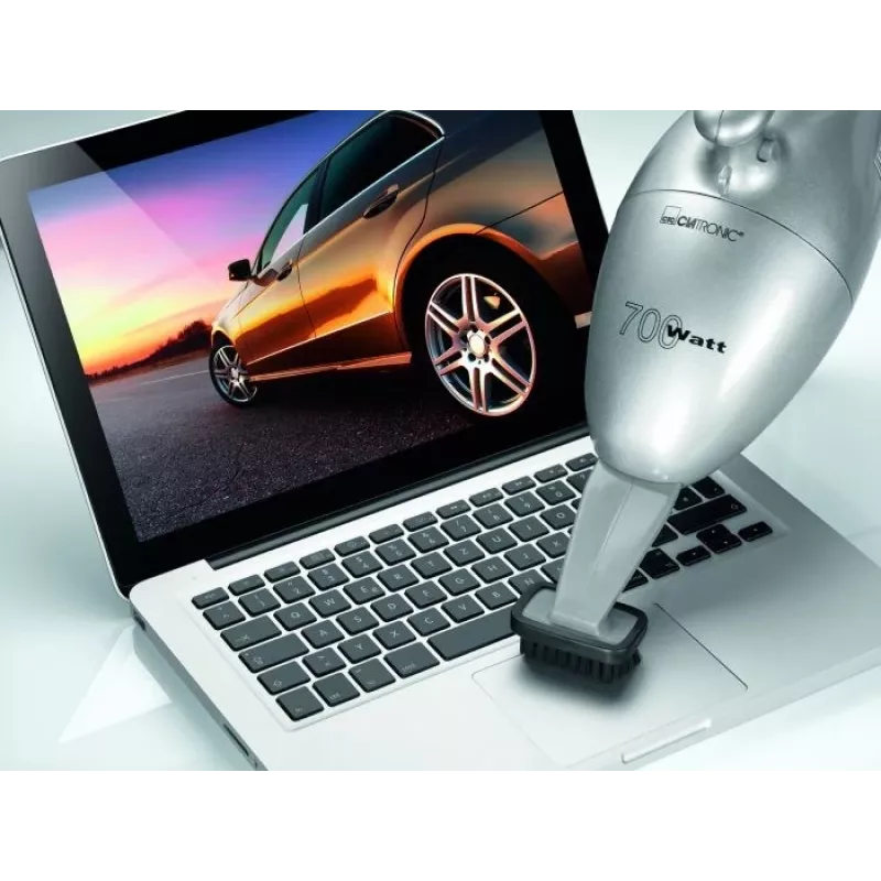 Clatronic HS 2631 ručný vysávač sivá vrecko na prach