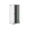 Lanberg WF01-6427-10S rack rozvádzač 27U nástenný rack biely