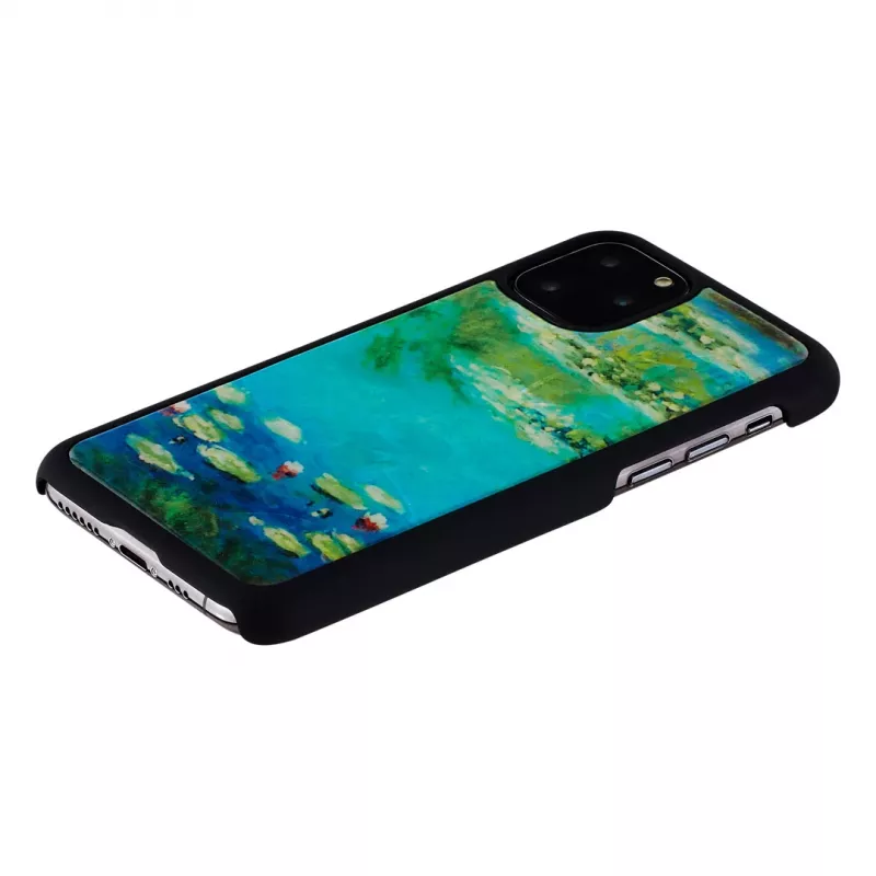 Puzdro na smartphone iKins pre iPhone 11 Pro — dizajn lekien, čierna