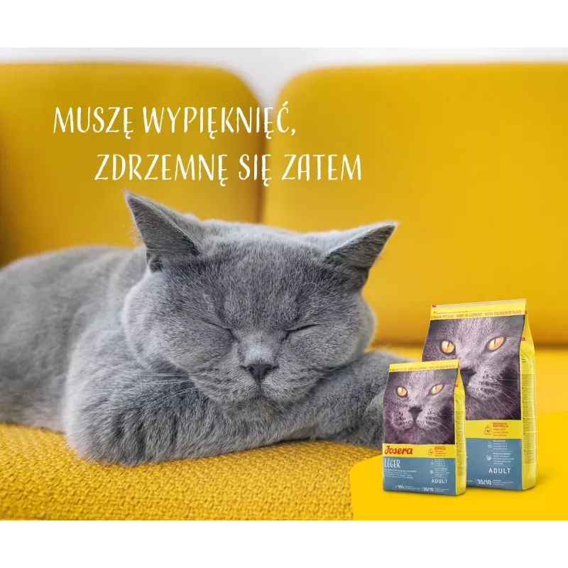 Suché krmivo Josera LÉGER pre mačky 10 kg dospelé morka