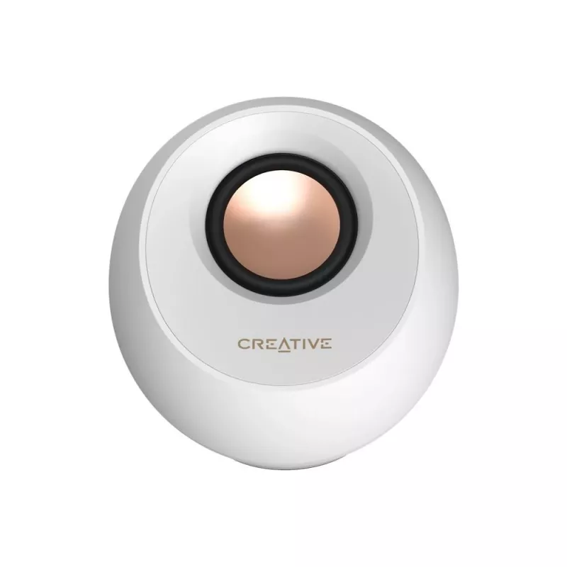 Creative Labs Pebble Pro biely jack USB-A/C Bluetooth digitálny zosilňovač - reproduktory - Bluetooth 5 (51MF1710AA003)