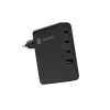 NATEC NUC-2234 nabíjačka pre mobilné zariadenia notebook, smartfón čierna AC rýchle nabíjanie interiérová