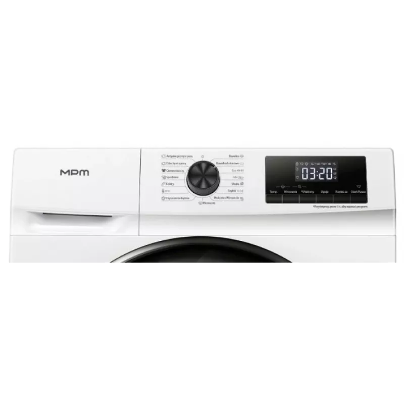 Práčka MPM MPM‑5814‑PH‑47, plnenie spredu, 8 kg, 1400 ot/min, A, 60×54×85 cm, biela