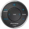 Pioneer CD-ME300 - audio - káblový - tlačidlá - IPX7 - čierna - strieborná