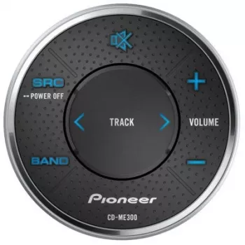 Pioneer CD-ME300 - audio - káblový - tlačidlá - IPX7 - čierna - strieborná