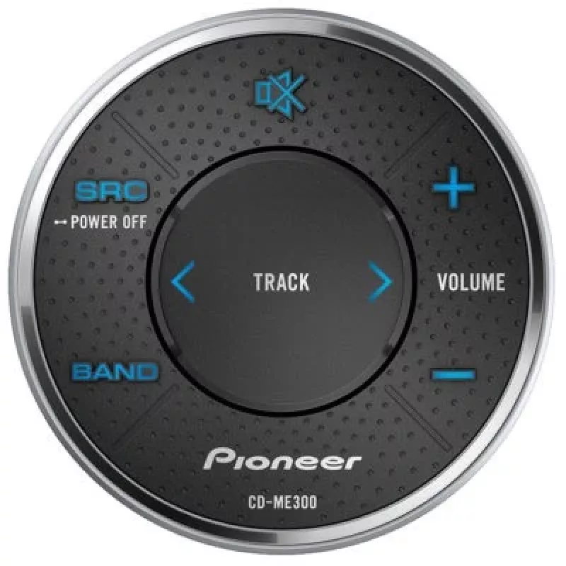 Pioneer CD-ME300 - audio - káblový - tlačidlá - IPX7 - čierna - strieborná