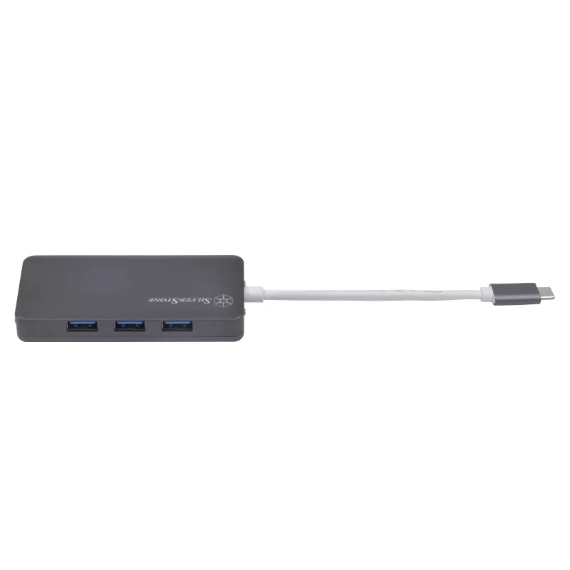 SilverStone SST-EP14C - USB 3.1 Type-C Gen1 na HDMI, 3x USB 3.1 Gen 1 Type-A, 1x USB 3.1 Gen 1 Type-C (PD 2.0 nabíjanie) (SST-EP14C)