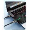 USB Type-C dátový kábel Tellur TLL155711, prúd 3A, 100 cm, čierny
