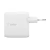 Belkin BOOST CHARGE - napájací zdroj - 24 watt - QC 3.0 - 2 výstupné konektory (USB) - biely (WCB002VFWH)