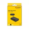 DeLOCK USB switch 2 PC na 1 zariadenie 5 Gbps čierna