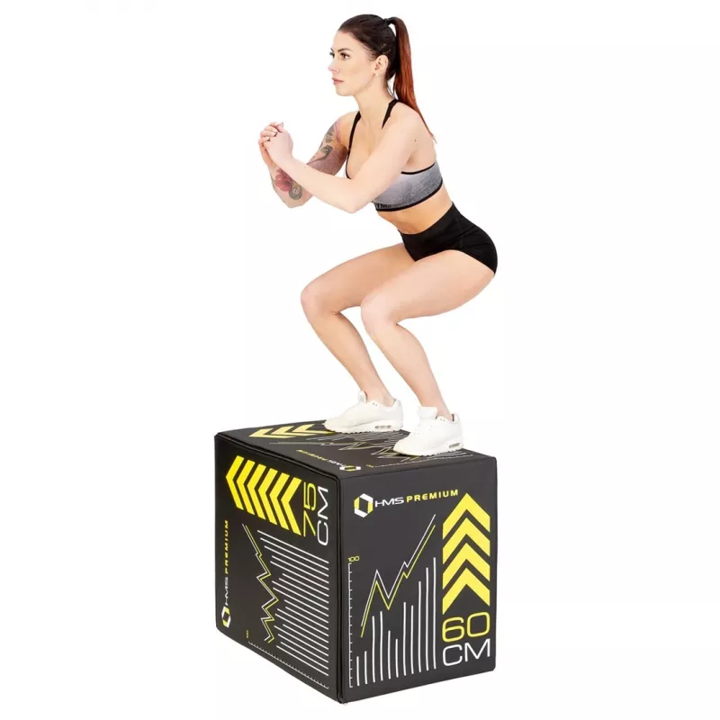 Mäkká plyometrická box HMS Premium PYB01