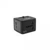 Cestovný adaptér SBOX TA-23 s duálnou USB nabíjačkou a univerzálnou kompatibilitou konektorov