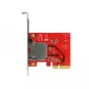 DeLOCK PCI Express > 1x externý CFexpress slot - čítačka kariet (CF) - PCI Express x4 3.0 (91748)
