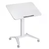 Mobilný laptopový stolík MACLEAN MC-453W s pneumatickým nastavením výšky, max. výška 109 cm
