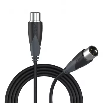 PROCAB CLA901/3 audio kábel 3 m XLR (3-pólový) čierny, sivý