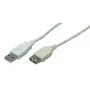 Logilink | USB 2.0 predlžovací kábel, | USB-A na USB-A USB A konektor samica | USB A konektor samec
