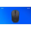 Savio MB-03 bezdrôtová optická myš, USB prijímač 2,4 GHz, 1000 DPI, 3 tlačidlá, batéria AA, 99x60x39 mm, 51 g, čierna