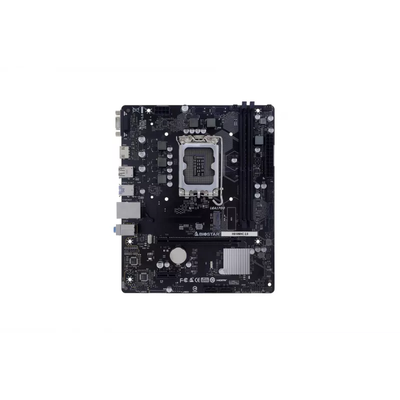 Základná doska Biostar H610MHC 2.0 Intel H610 LGA 1700 micro ATX