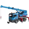 BRUDER MAN TGS žeriavové nákladné auto modré ABS 03771