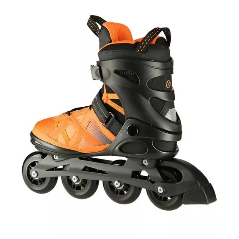 Inline korčule Nils Extreme NA14112 ČIERNA-ORANŽOVÁ VEĽ. 38