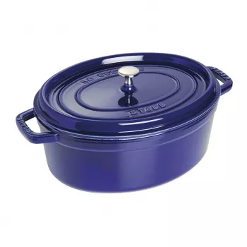 Hrniec na dusenie Staub Cocotte 5,5 L modrý
