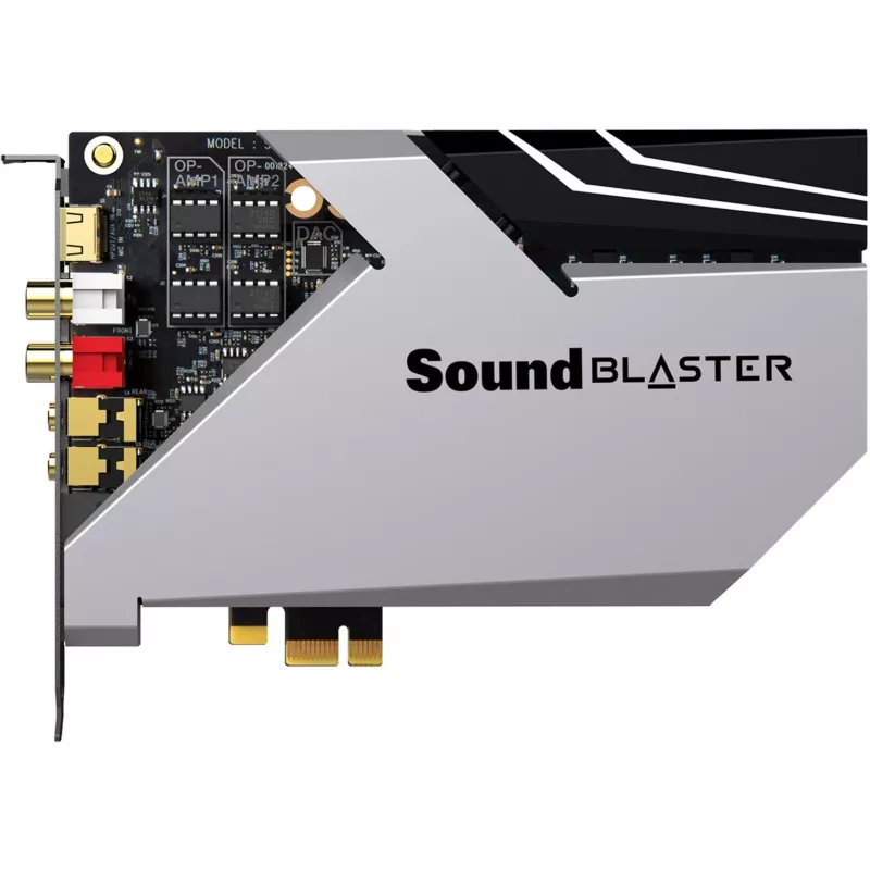 Zvuková karta Creative Labs SoundBlaster AE-9 — 32-bit / 384 kHz prehrávanie a nahrávanie