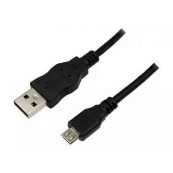 LogiLink USB 2.0 prepojovací kábel, 1,8 m, čierny USB-A konektor samec - USB-B Micro konektor samec, v súlade s USB 2.0 (CU0034)