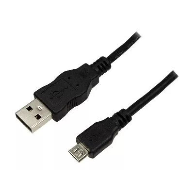 LogiLink USB 2.0 prepojovací kábel, 1,8 m, čierny USB-A konektor samec - USB-B Micro konektor samec, v súlade s USB 2.0 (CU0034)