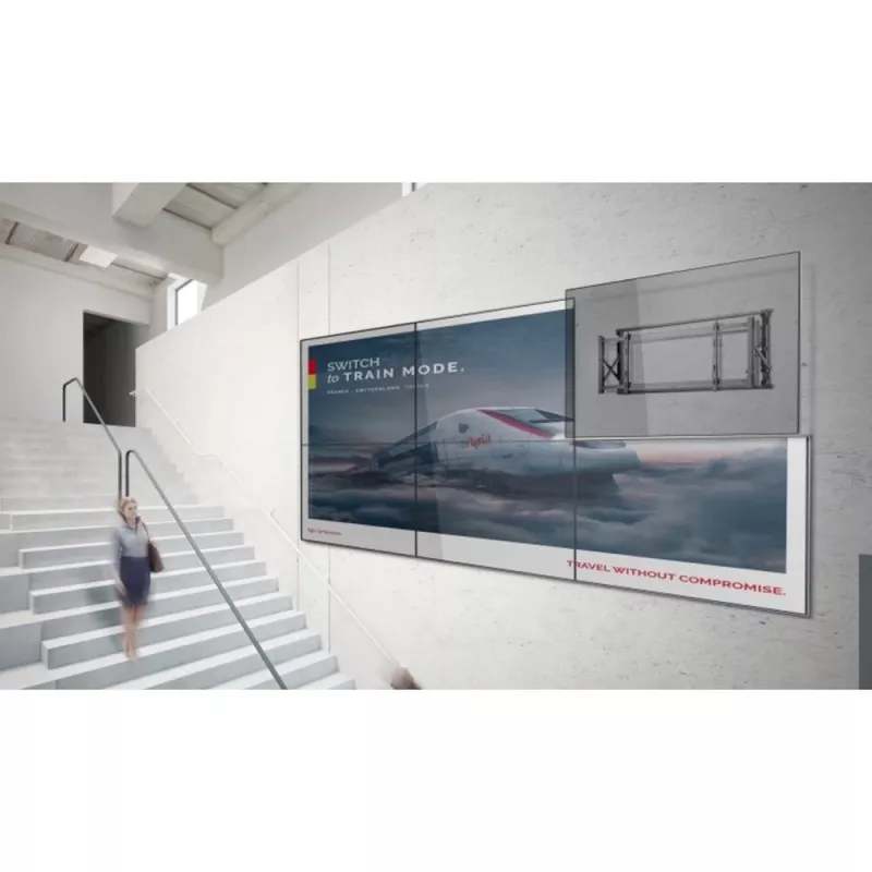 TV videostena držiak MACLEAN MC-845 VESA 600x400mm držiak pre displeje