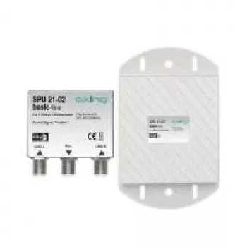 axing SPU 21-02 - kombinér káblov - 47 - 2200 MHz - sivá - strieborná - 120 mm - 30 mm - 70 mm