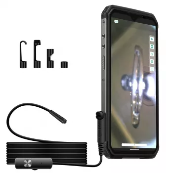 Ulefone uSmart UF-EC endoskopická kamera pre smartfóny, čierna