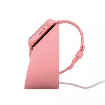 Nabíjacia stanica Stelio ST-CHS01-PK Junior ružová – USB nabíjací dok pre telefóny a tablety, jeden port, kompaktná
