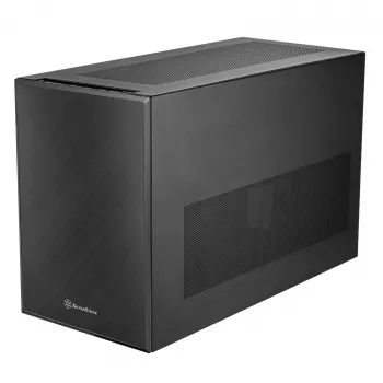 SilverStone SST-SG17B Micro-ATX / Mini-ITX skriňa - čierna