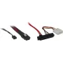 Inter-Tech - interný SAS kábel - SAS 6Gbit/s - Mini SAS (SFF-8087) na interné napájanie, 4-pin, interné SAS, 29-pin (SFF-8482) - 50cm - čierny, červený (88885001)