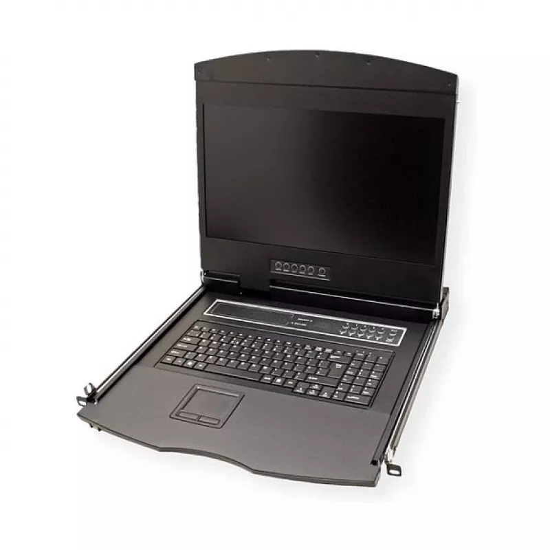 VALUE 19 palcová LCD KVM konzola. 19 palcov. VGA. USB+PS/2. UK