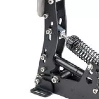 Rozšírenie škrtiacej klapky pre Simucube ActivePedal, Heusinkveld, model HE-SPU1TSCB, strieborná